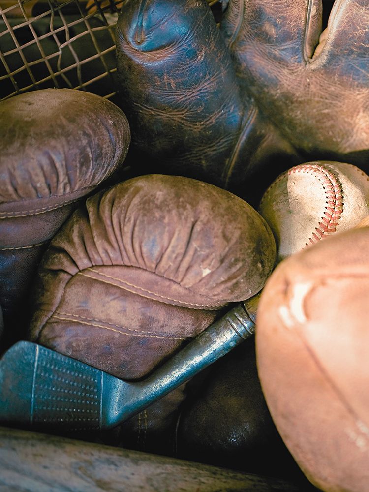 Baseball And Golf Vintage