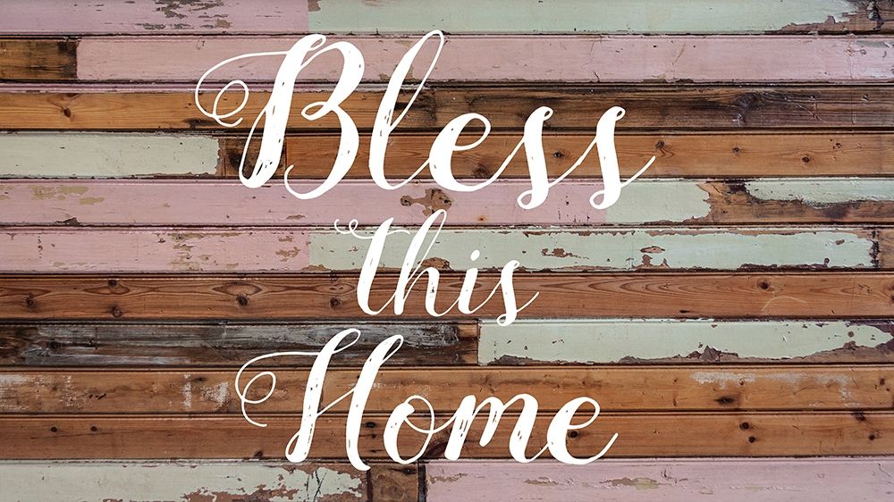 Bless This Home Barnwood