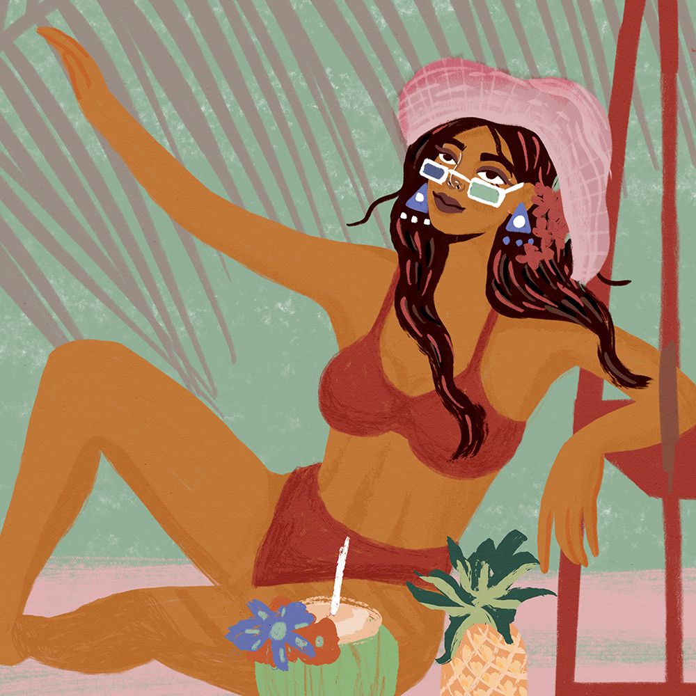 Tropical Coconut Sip