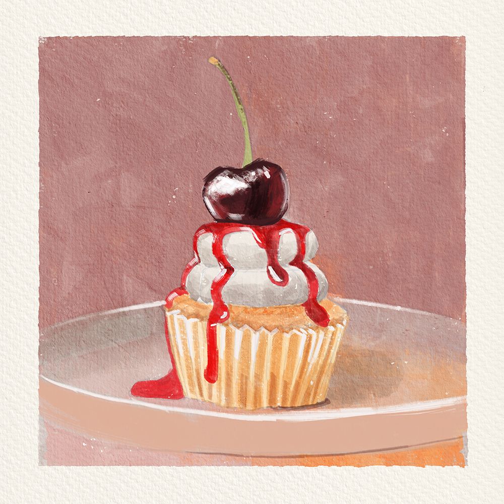 Cupcake Cherry 1