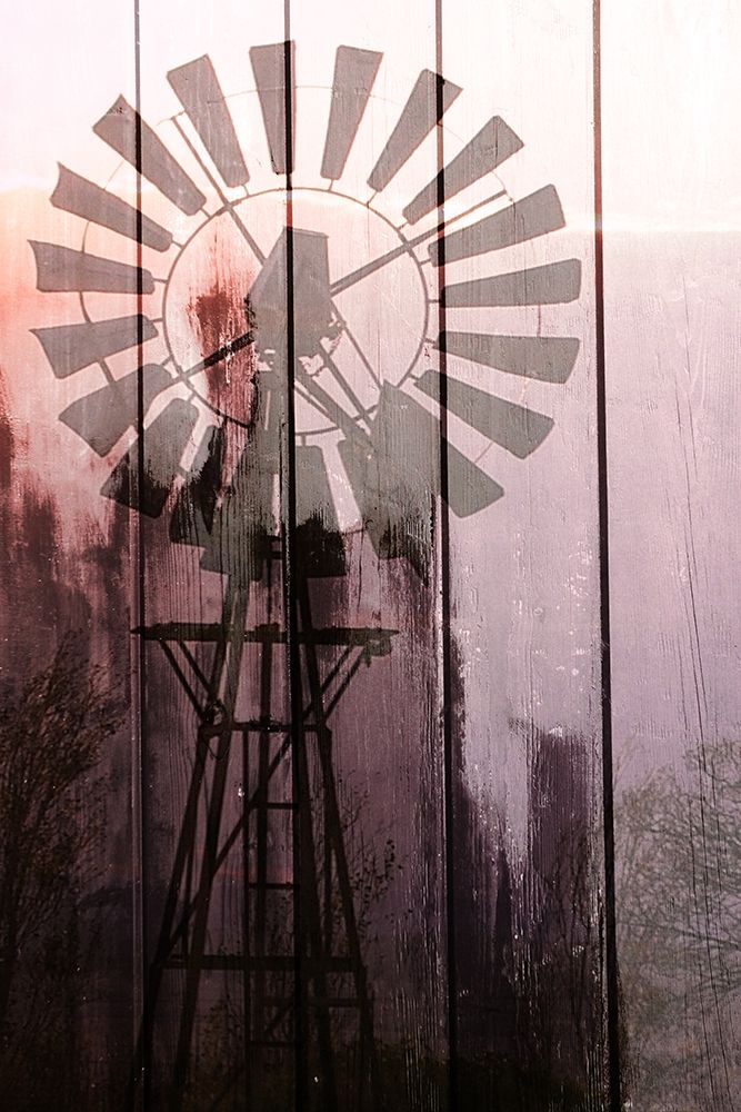 Windmill Sunset