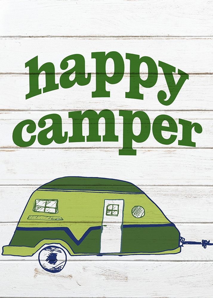 Green Happy Camper 1