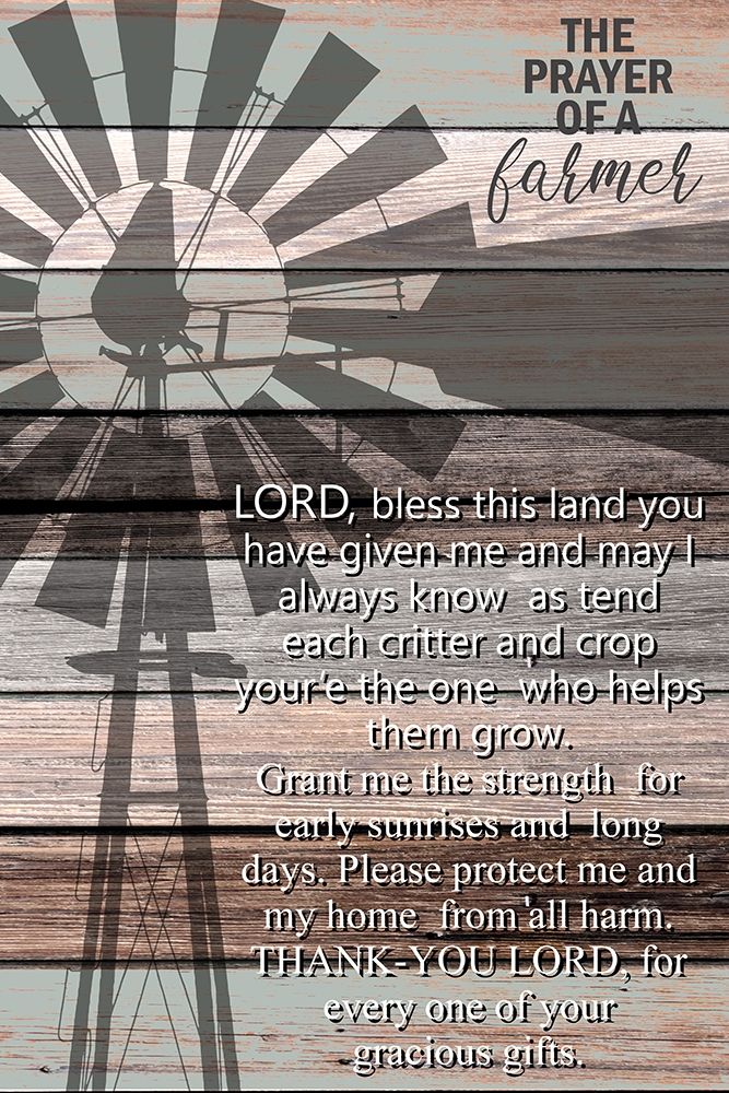 Prayer of A Farmer