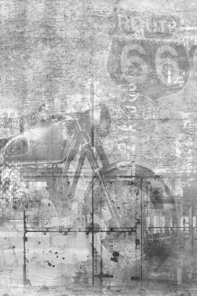 Route 66 Black and White