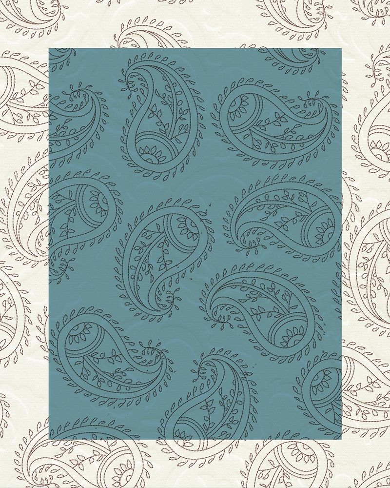 Blue Paisley