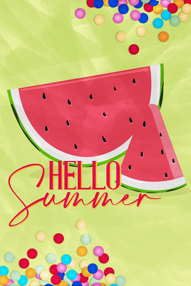 Watermelon Summer Flag