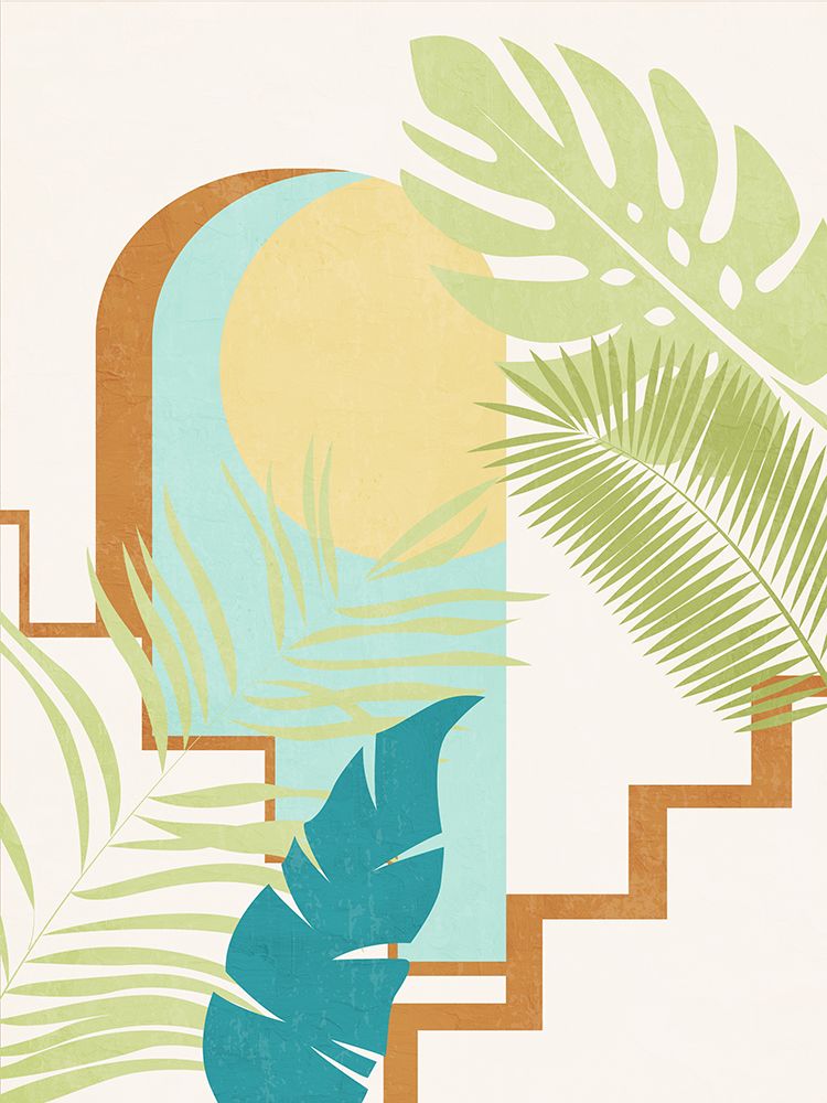 Up The Stairs Palms