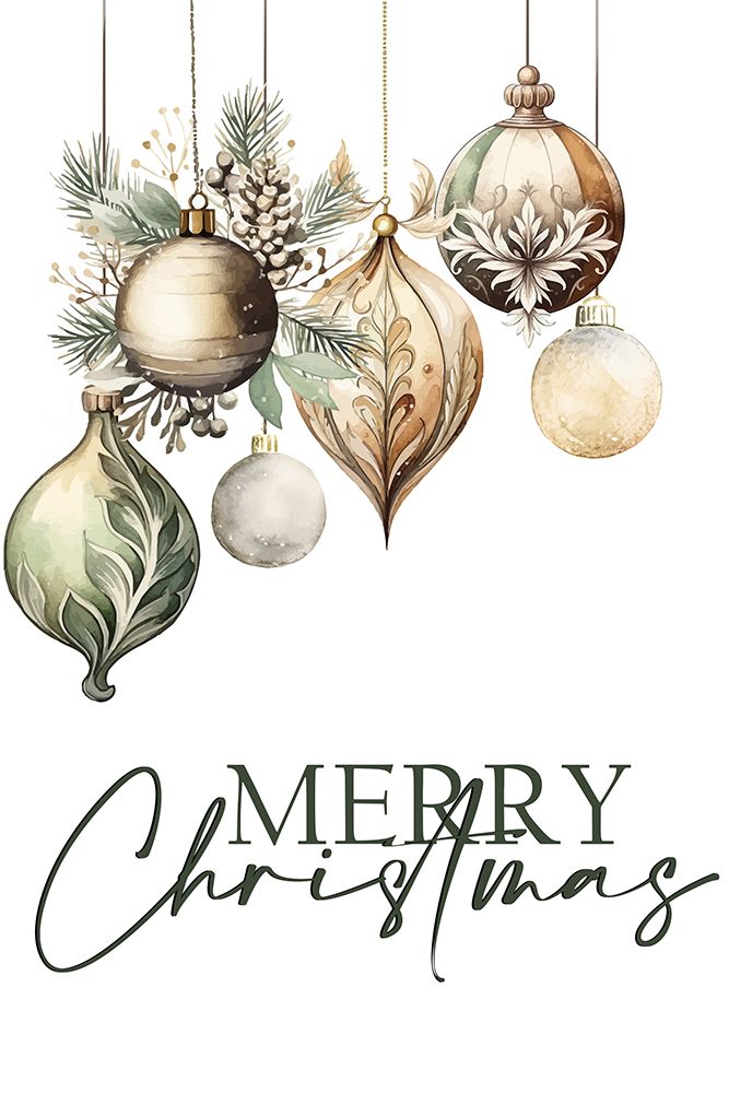 Merry Ornament