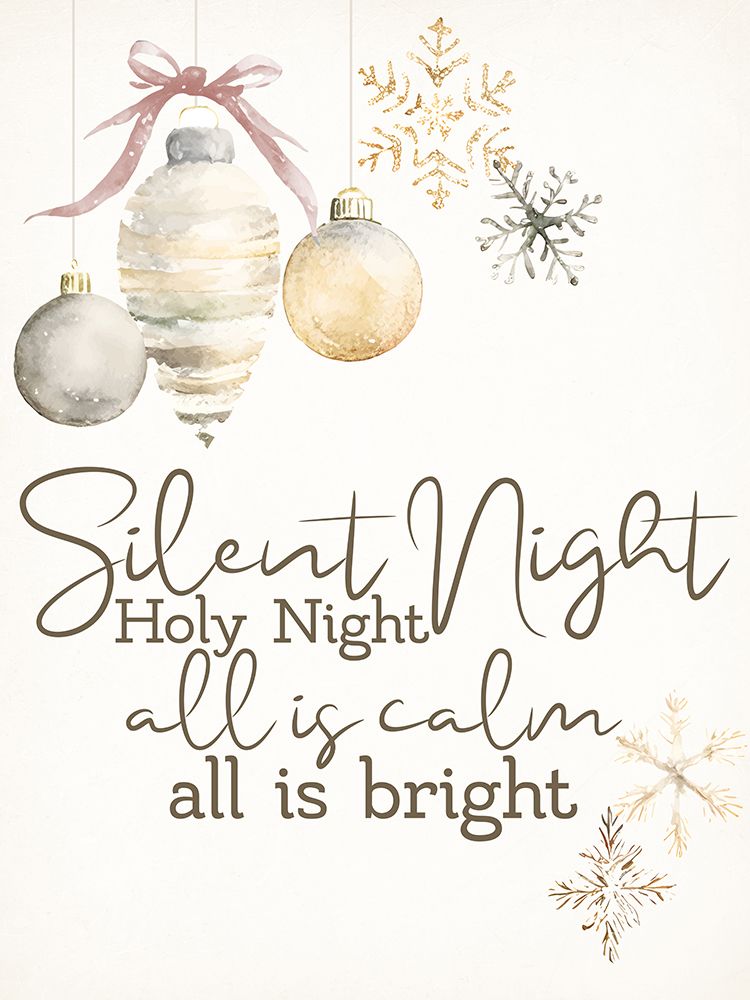 Silent Night Flakes