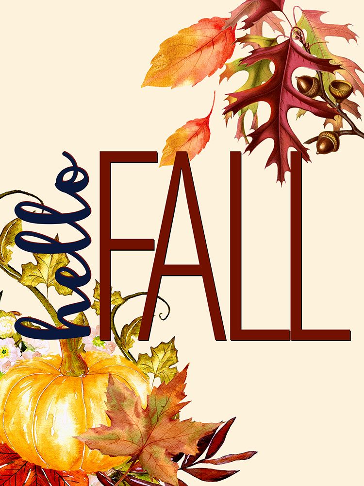 Hello Fall Leaves