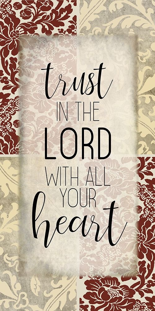 Trust in the Lord 1