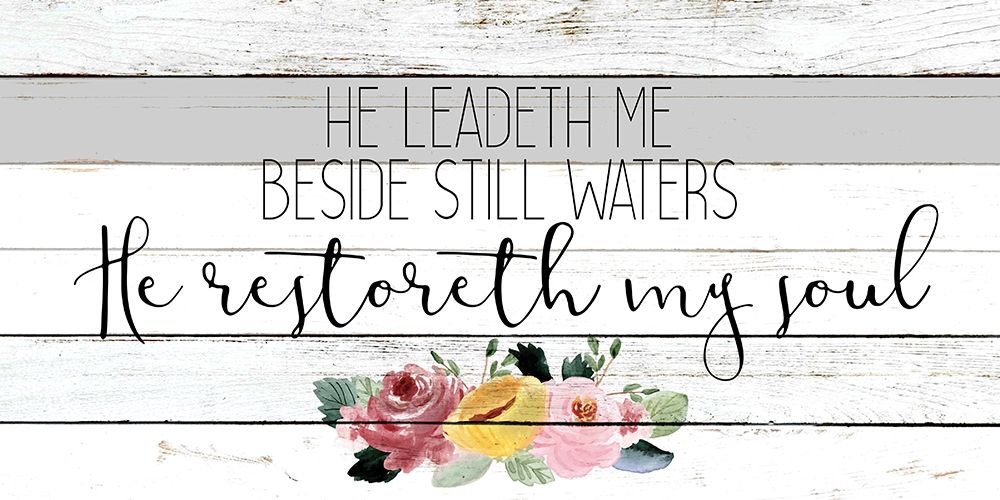 He Leadeth Me