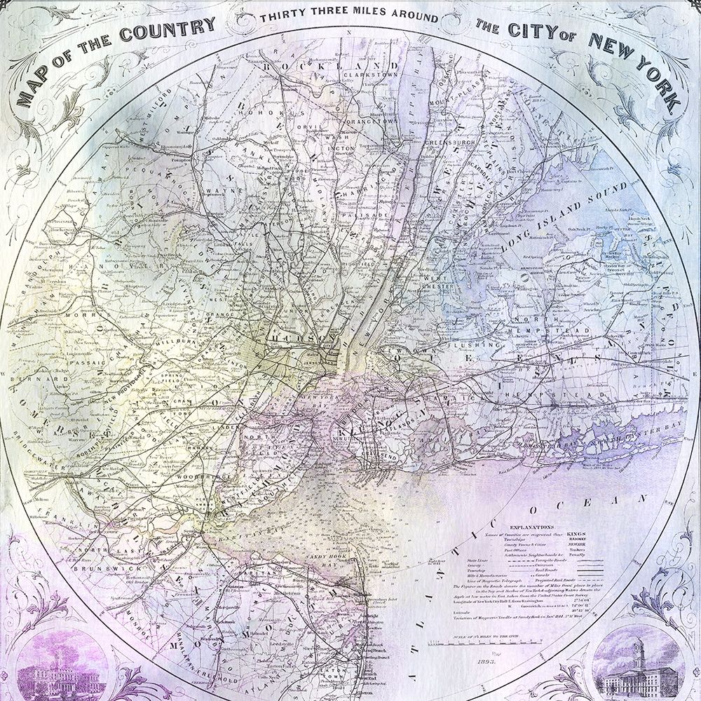 Watercolor Map 3