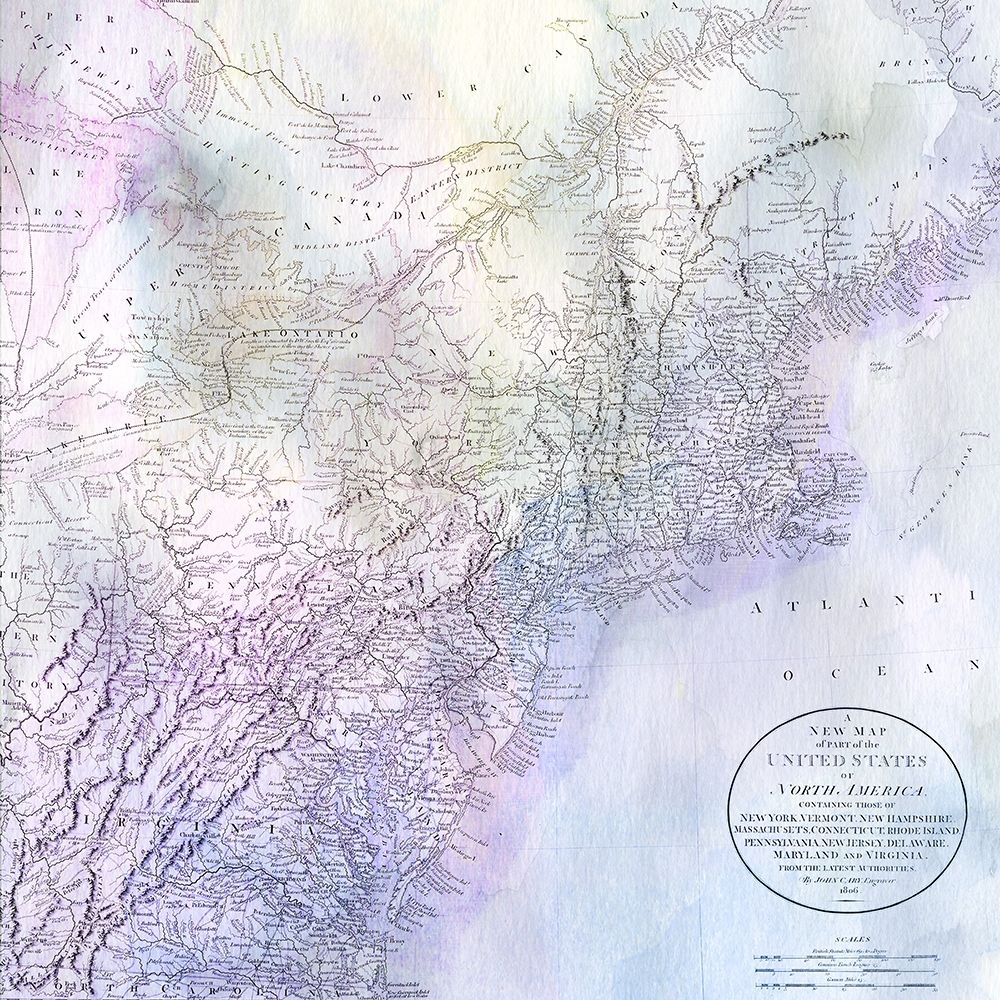 Watercolor Map 4