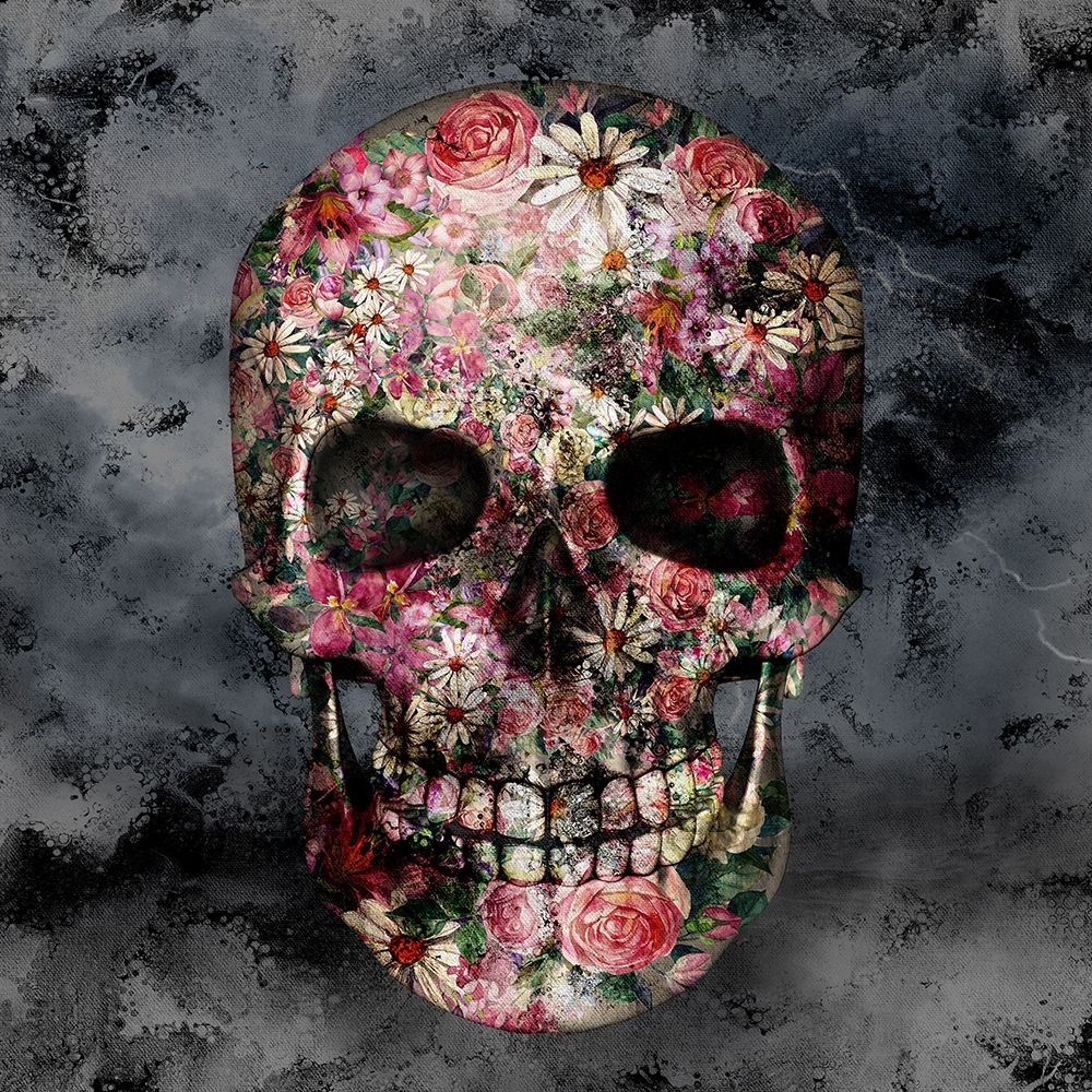 Floral Skull