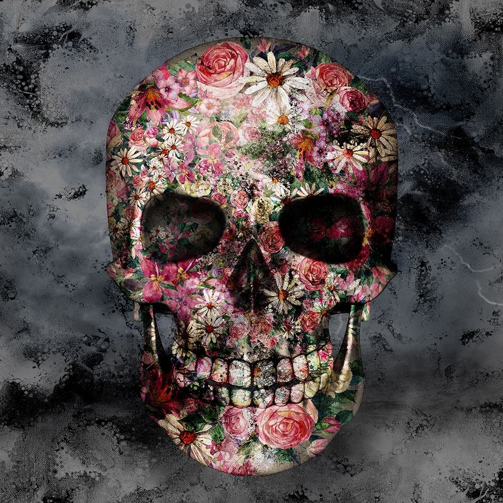 Floral Skull