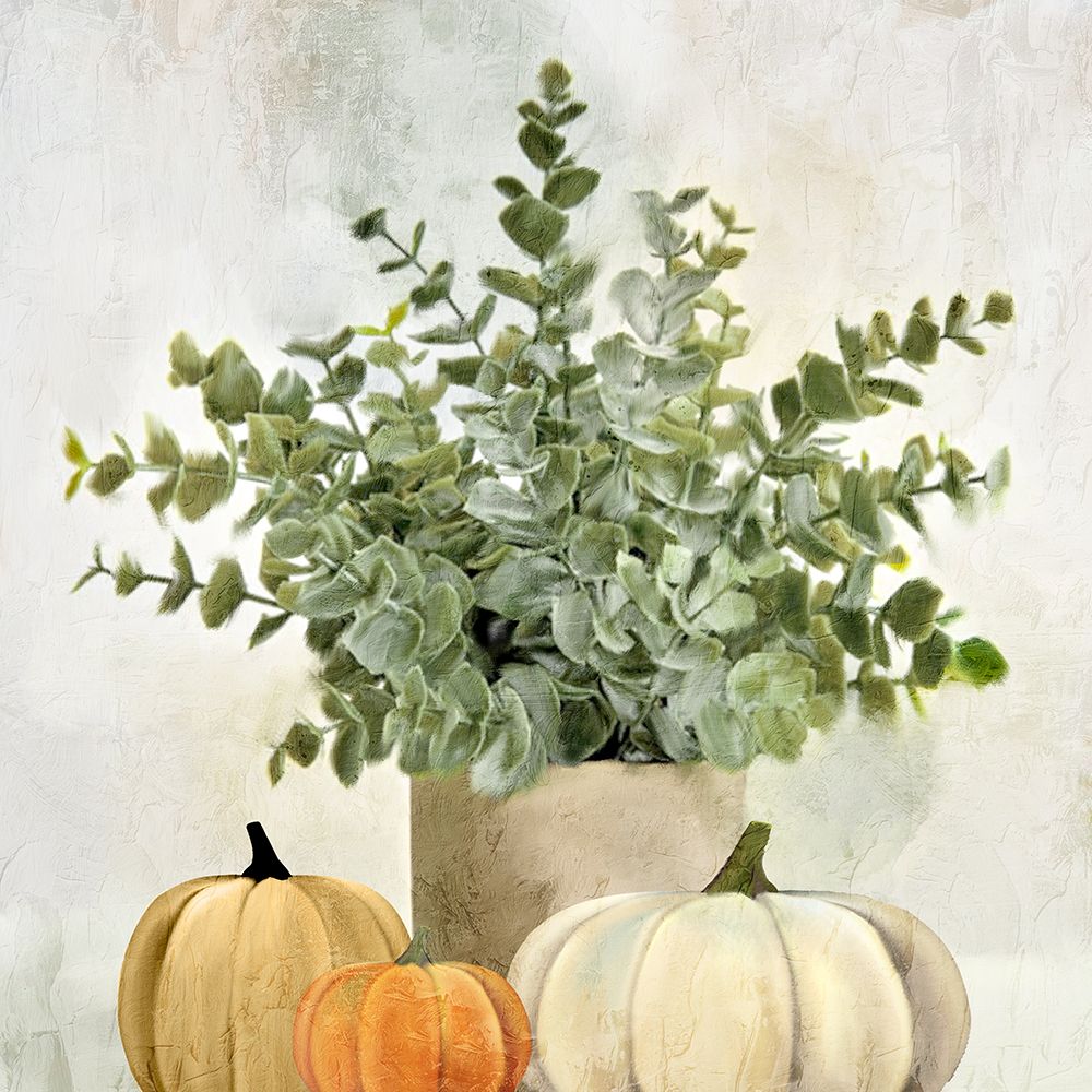 Potted With Pumpkins