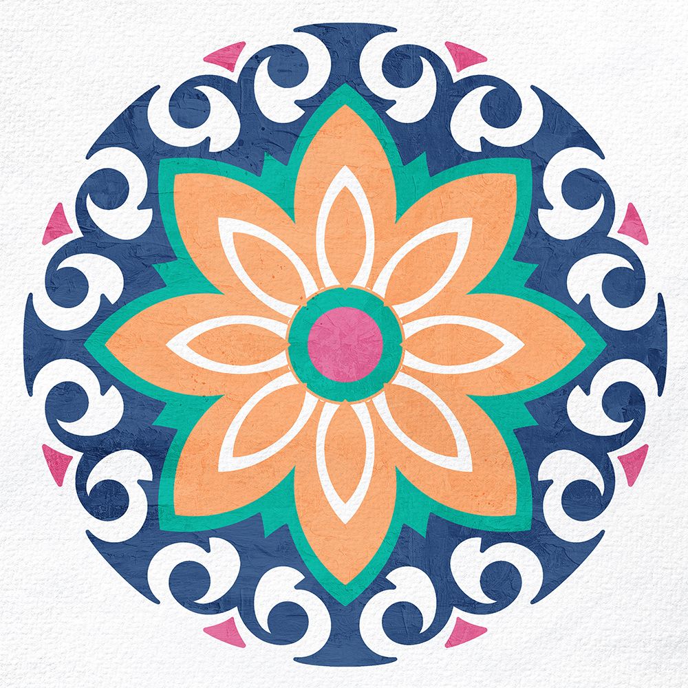 Vintage Round Medallion 1