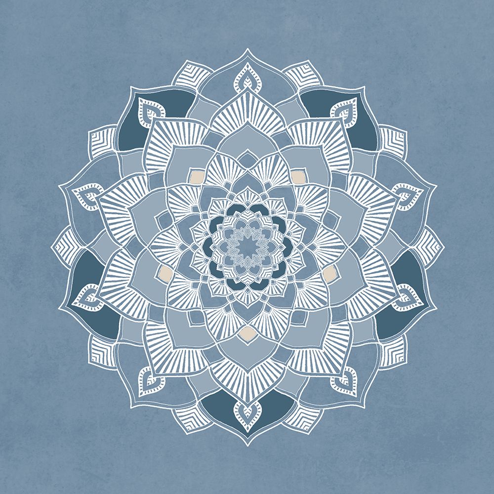 Mandala Blue 1