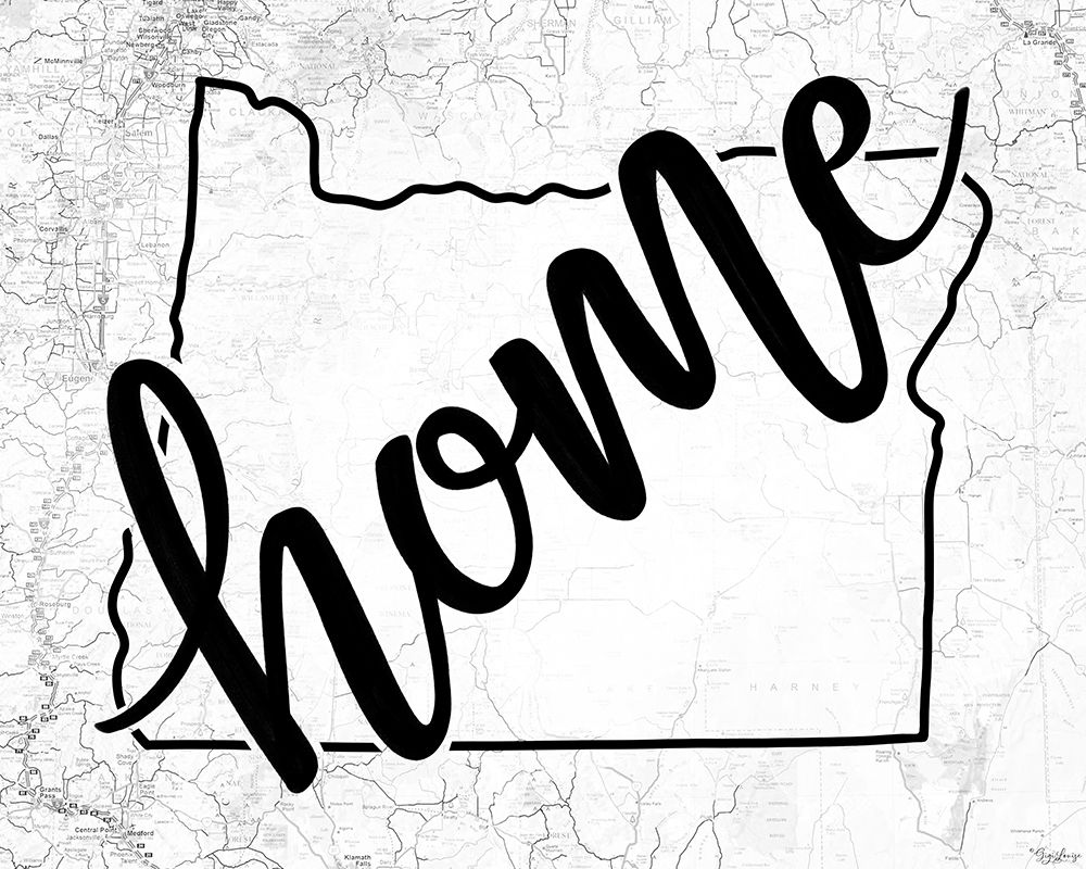 Oregon Home Map