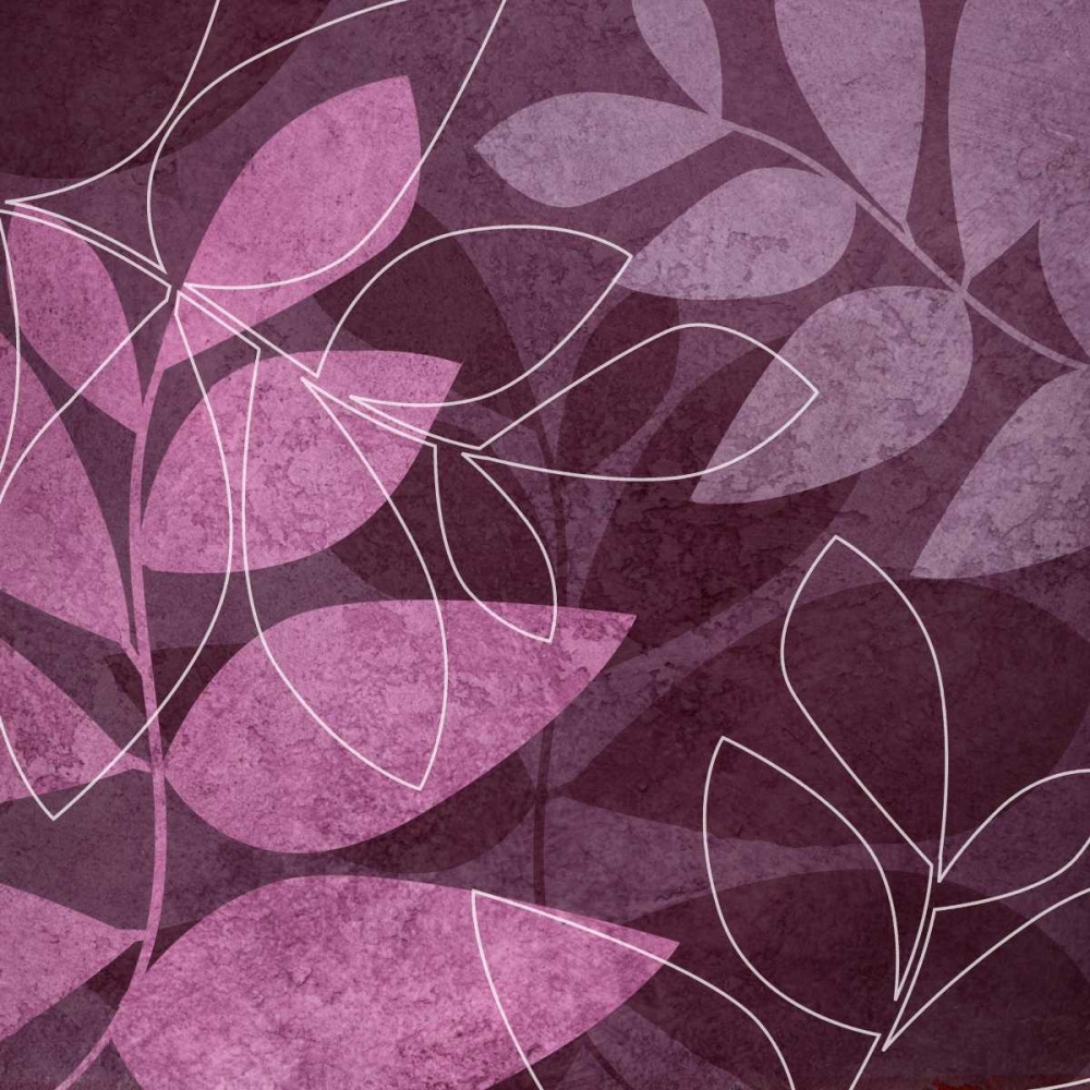 Purple Leaves I