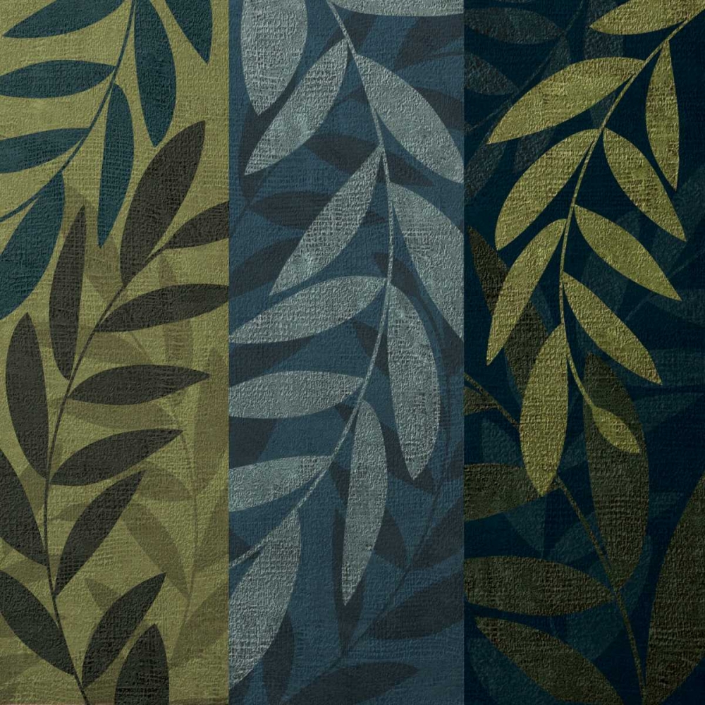 Green and Blue 3 Panel II