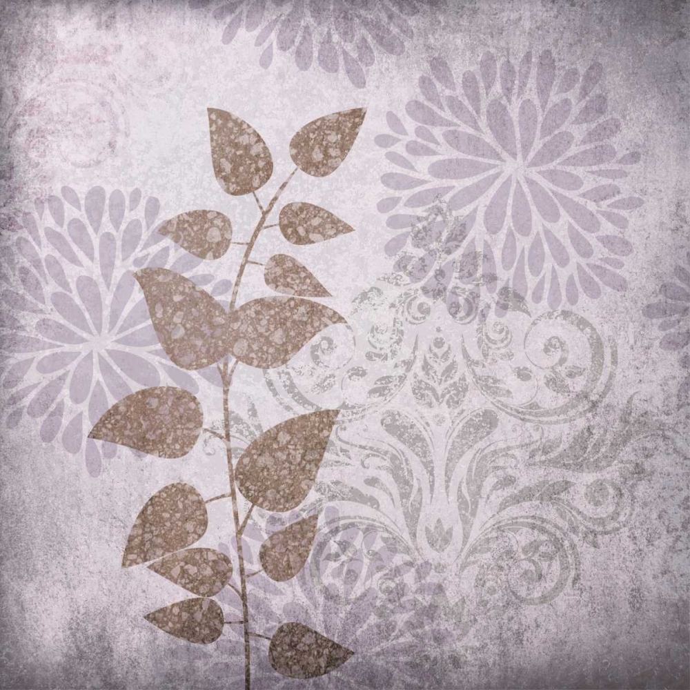 Warm Gray Flowers II