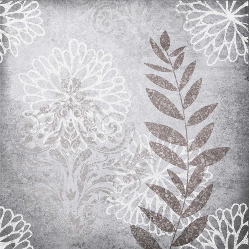 Warm Grey Flowers Mate