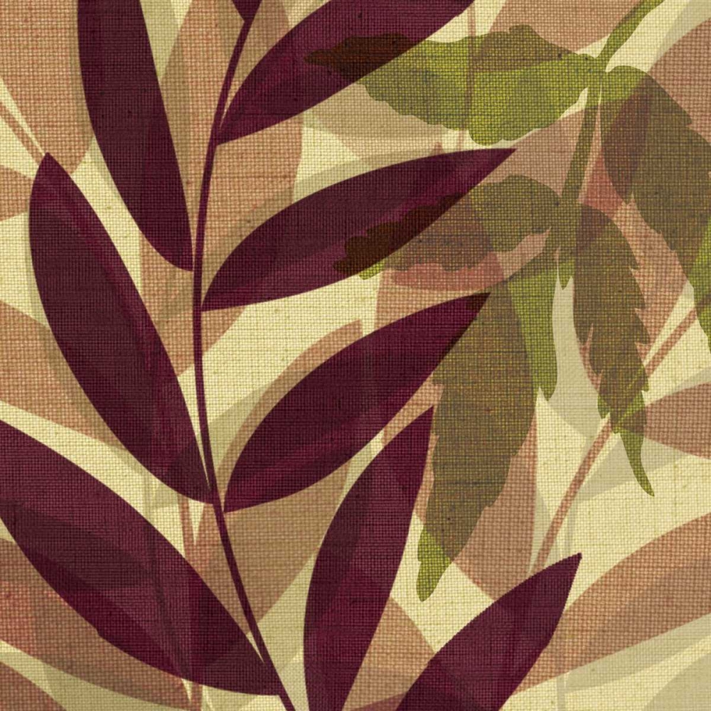 Purple and Yellow Leaves II