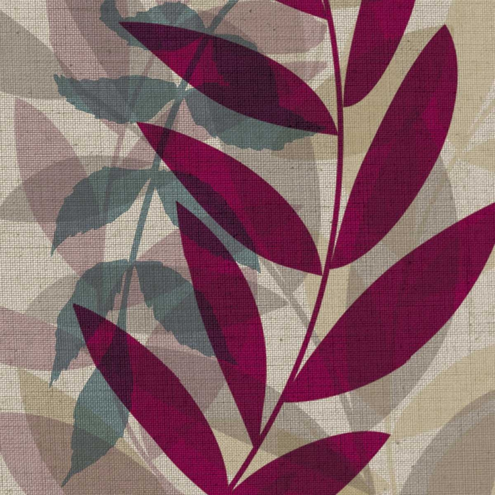 Purple and Green Leaves II