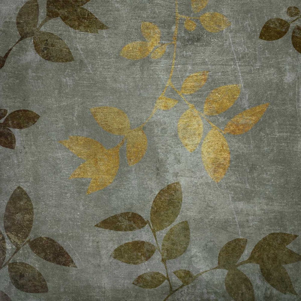 Gold and Brown Leaves I