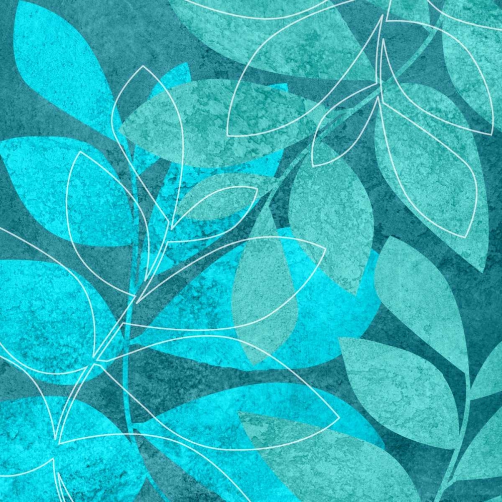 Turquoise Leaves II