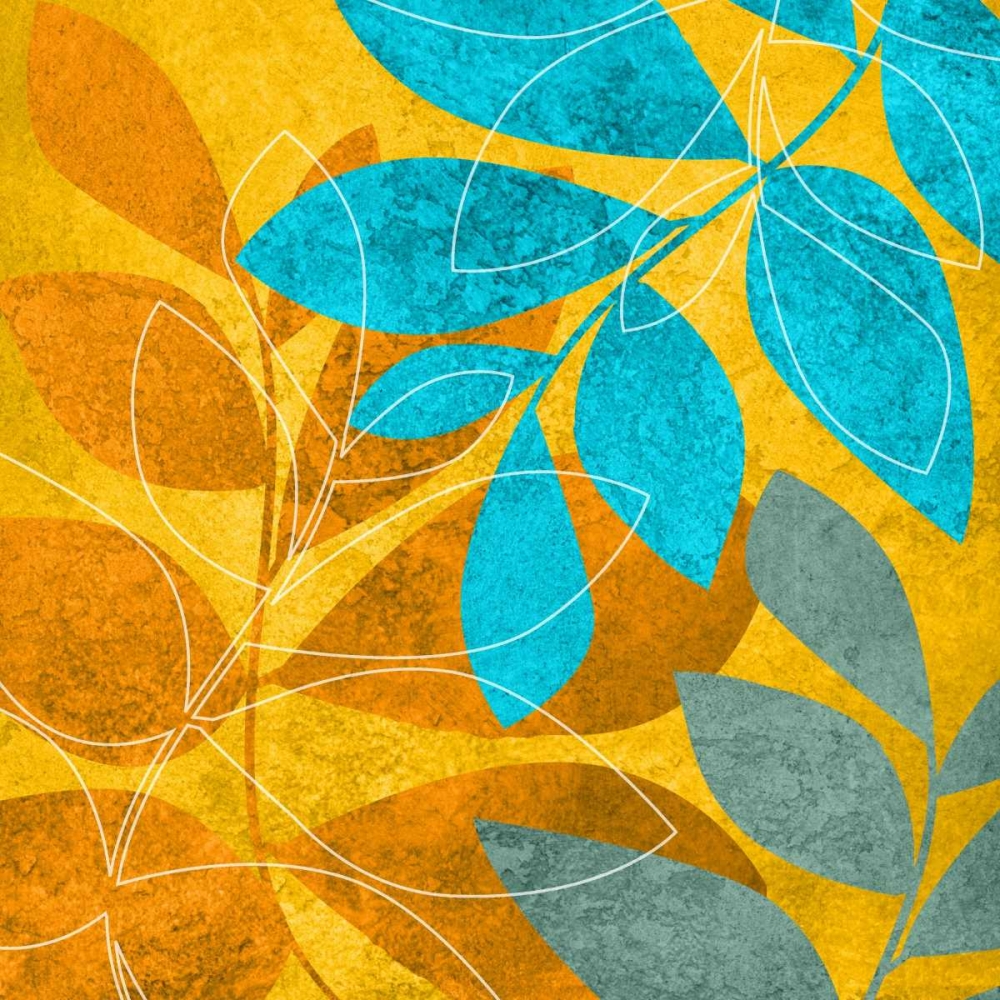 Aqua Leaves 2