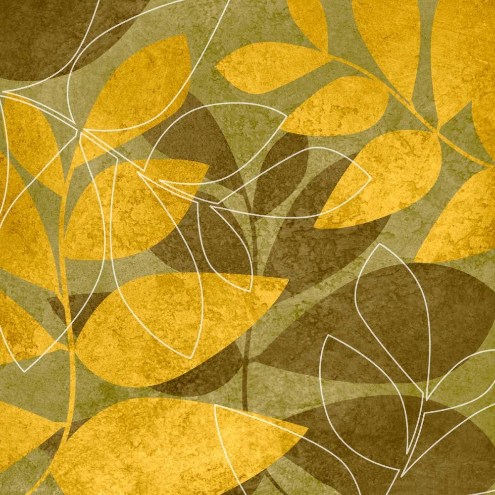 Yellow and Brown Leaves I
