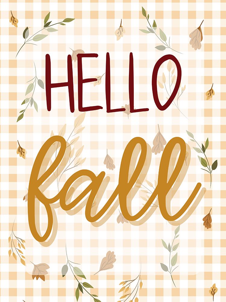 Hello Fall Plaid