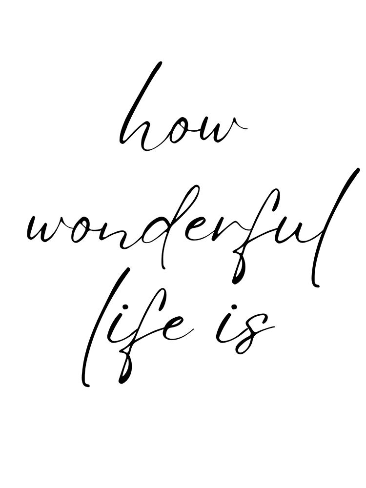 How Wonderful 1