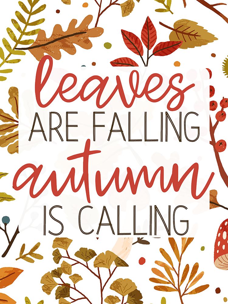 Autumn Is Calling