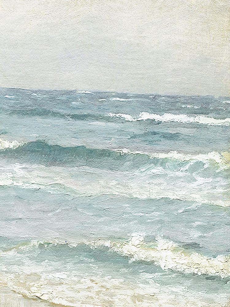 Vintage Waves On The Shore