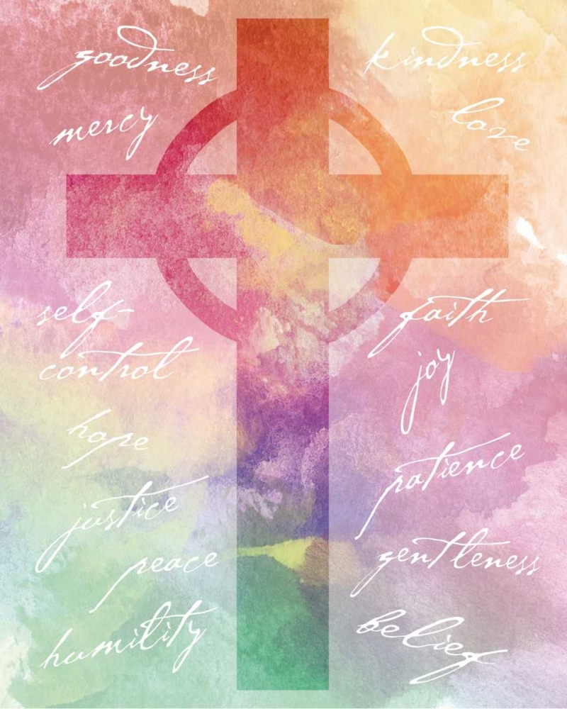 Watercolor Cross Words 2