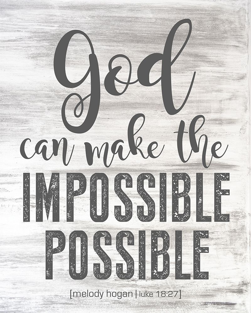 Luke 18:27