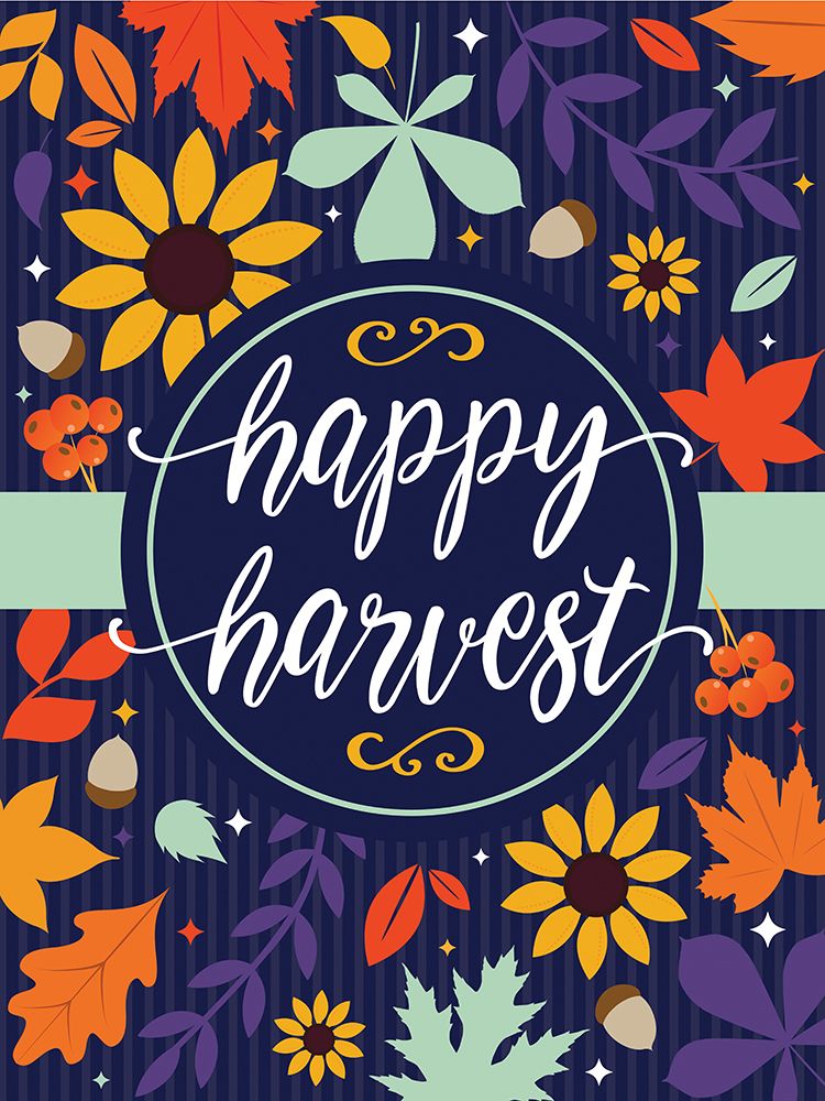 Navy Happy Harvest