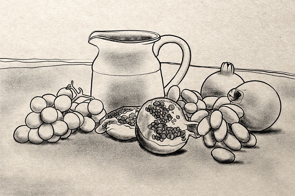 Fruits And Wine
