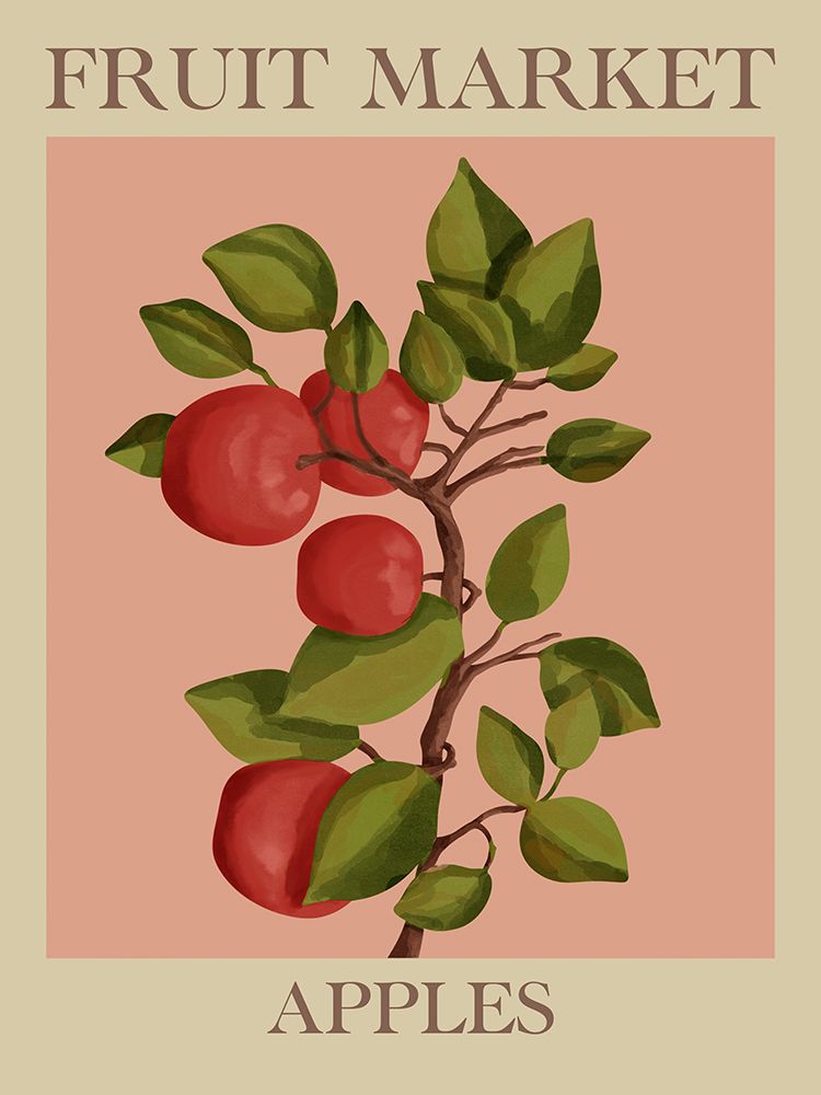 Fruit Market Apples