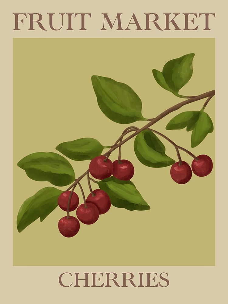 Fruit Market Cherries