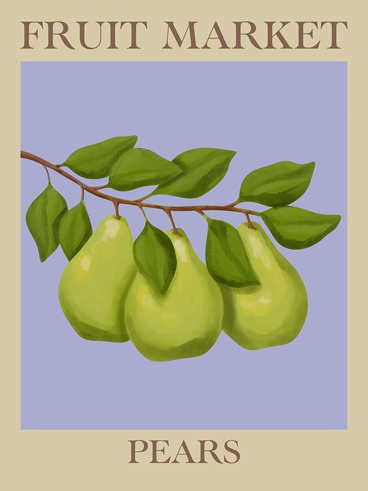 Fruit Market Pears