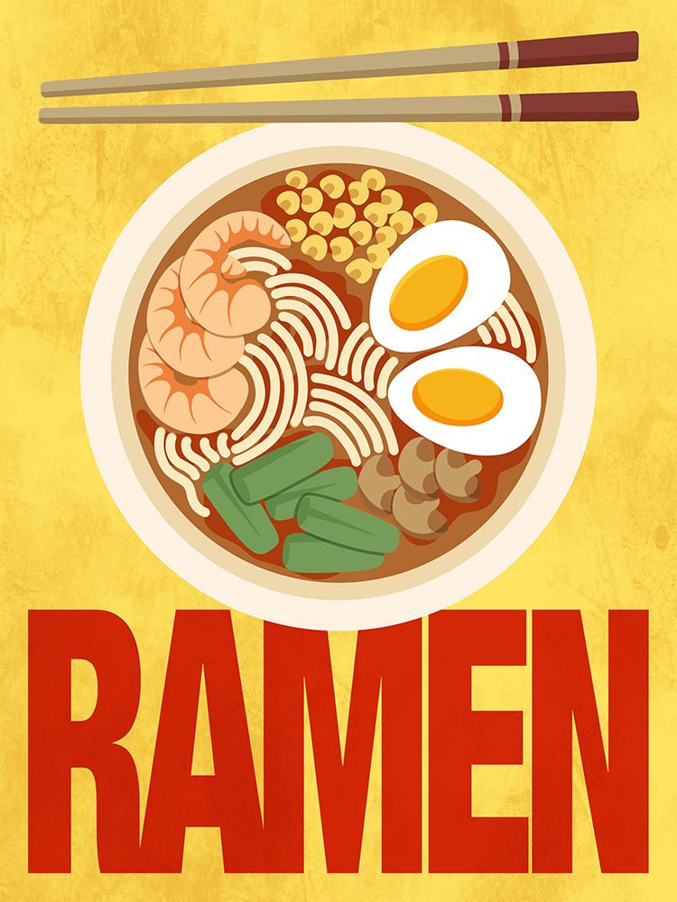 Ramen And Chopsticks
