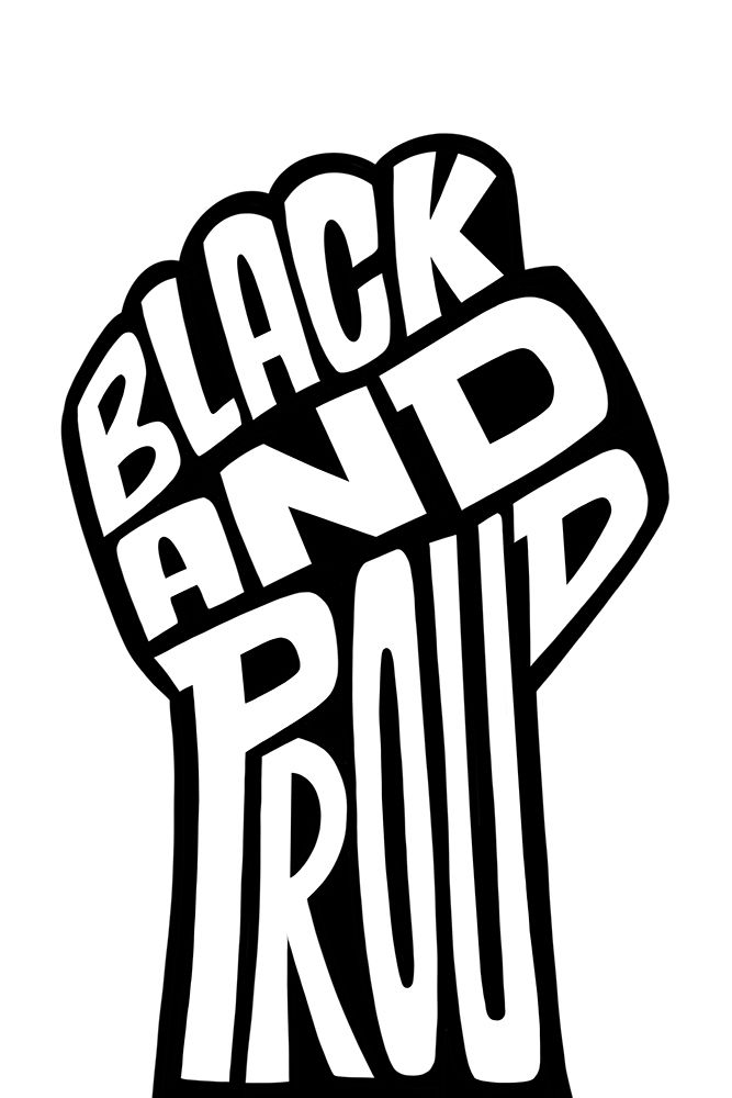 Black and Proud Fist