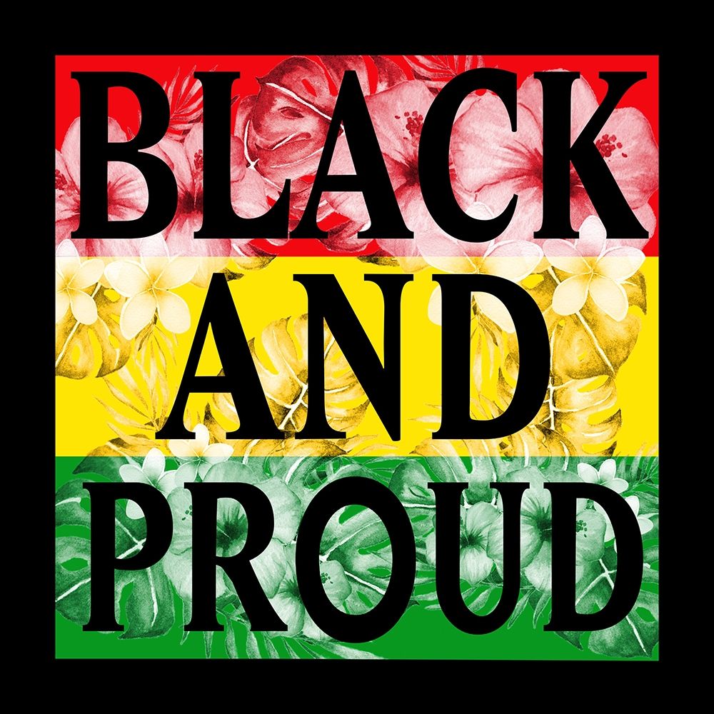 Flower Black and Proud