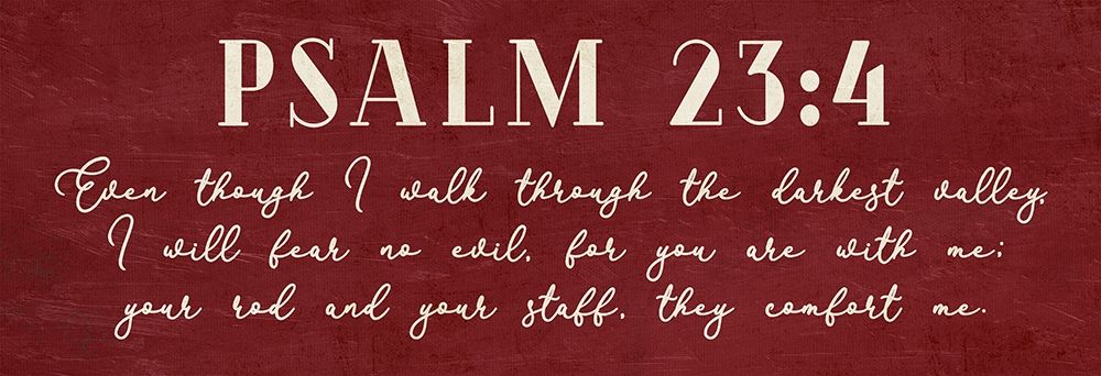 Psalm 23:4