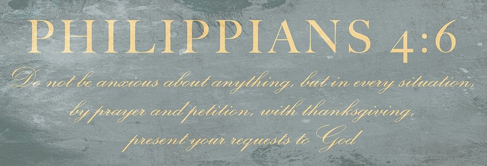 Philippians 4:6